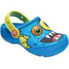 Crocs Athens Thong Sandal(Blue Ocean Tennis Ball Green)