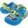 Crocs Athens Thong Sandal(Blue Ocean Tennis Ball Green)