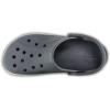 Crocs Athens Thong Sandal(Charcoal/Volt Green)