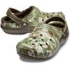 Crocs Athens Thong Sandal(Green Camo Dark Camo Green 999)