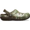 Crocs Athens Thong Sandal(Green Camo Dark Camo Green 999)