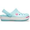 Crocs Athens Thong Sandal(Ice Blue/Candy Pink)