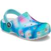 Crocs Kids’ Classic Tie Dye Clogs(Pastel Solar Rainbow)
