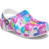 Crocs Kids’ Classic Tie Dye Clogs(Pink/White)