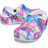 Crocs Kids’ Classic Tie Dye Clogs(Pink/White)