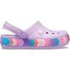 Crocs Kids’ Crocband Chevron Clog(Orchid)