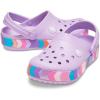 Crocs Kids’ Crocband Chevron Clog(Orchid)