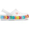 Crocs Kids’ Crocband Chevron Clog(White)