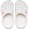 Crocs Kids’ Crocband Chevron Clog(White)