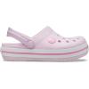 Crocs Kids Crocband Lightweight Slip-On Clogs(Ballerina Pink)