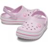 Crocs Kids Crocband Lightweight Slip-On Clogs(Ballerina Pink)