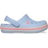 Crocs Kids Crocband Lightweight Slip-On Clogs(Blue Frost/Guava)