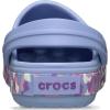 Crocs Kids Crocband Lightweight Slip-On Clogs(Glow Confetti/Blue Haze)