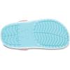Crocs Kids Crocband Lightweight Slip-On Clogs(Ice Blue/White)