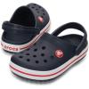 Crocs Kids Crocband Lightweight Slip-On Clogs(Navy/Red)