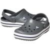 Crocs Kids Crocband Lightweight Slip-On Clogs(Slate Grey/Navy)