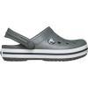 Crocs Kids Crocband Lightweight Slip-On Clogs(Slate Grey/Navy)