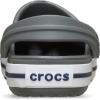 Crocs Kids Crocband Lightweight Slip-On Clogs(Slate Grey/Navy)