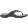 Crocs Athens Thong Sandal(Black Black Graphite 02s)