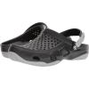 Crocs Athens Thong Sandal(Black/Light Grey)