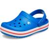 Crocs Kids Crocband Lightweight Slip-On Clogs(Blue Bolt)