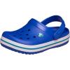 Crocs Kids Crocband Lightweight Slip-On Clogs(Blue Bolt/Turbo Teal)