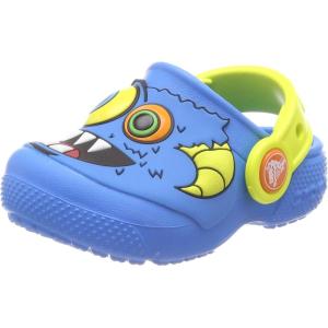 Crocs Athens Thong Sandal(Blue Ocean Tennis Ball Green)