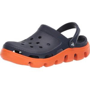 Crocs Athens Thong Sandal(Navy/Orange)
