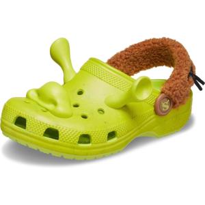 Crocs Unisex-Child Classic Shrek Clogs(Lime Punch)