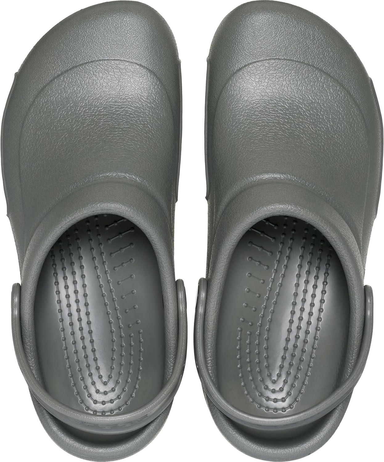 image:imageCrocs UnisexAdult Bistro Work Clogs Enclosed Toe Slip Resistant All Day ComfortDusty Olive