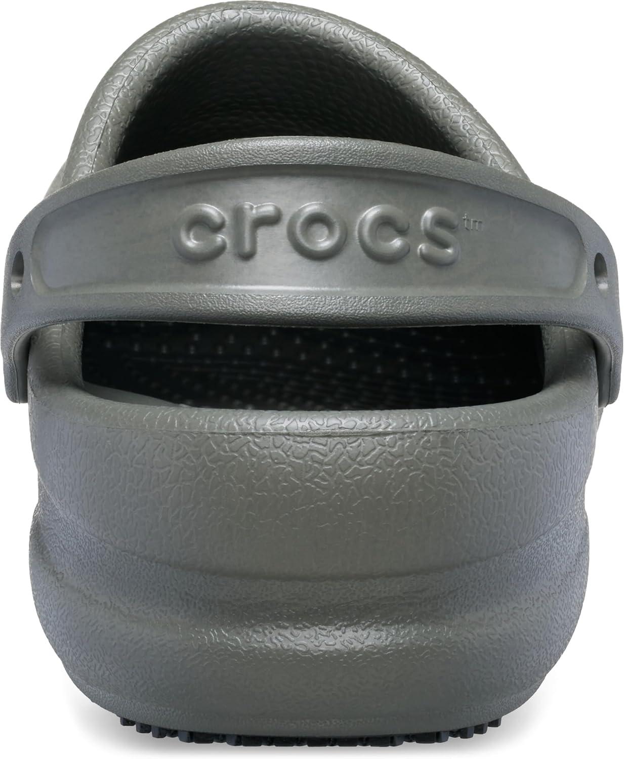 image:imageCrocs UnisexAdult Bistro Work Clogs Enclosed Toe Slip Resistant All Day ComfortDusty Olive