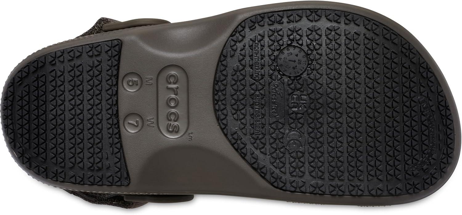 image:imageCrocs UnisexAdult Classic Work Clogs Slip Resistant ShoesDark Cocoa