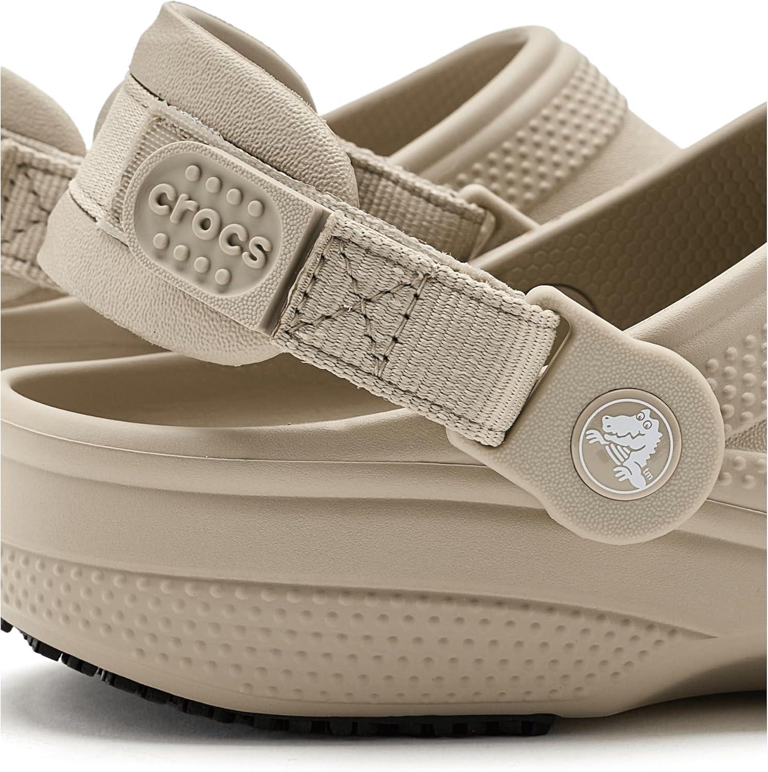 image:imageCrocs UnisexAdult Classic Work Clogs Slip Resistant ShoesMeteor