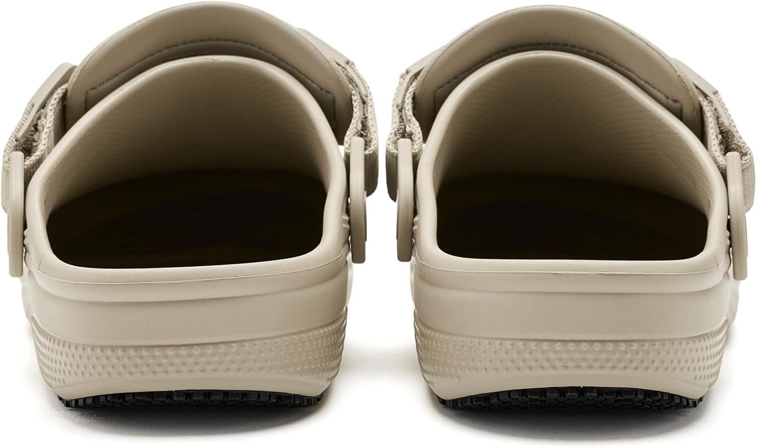 image:imageCrocs UnisexAdult Classic Work Clogs Slip Resistant ShoesMeteor