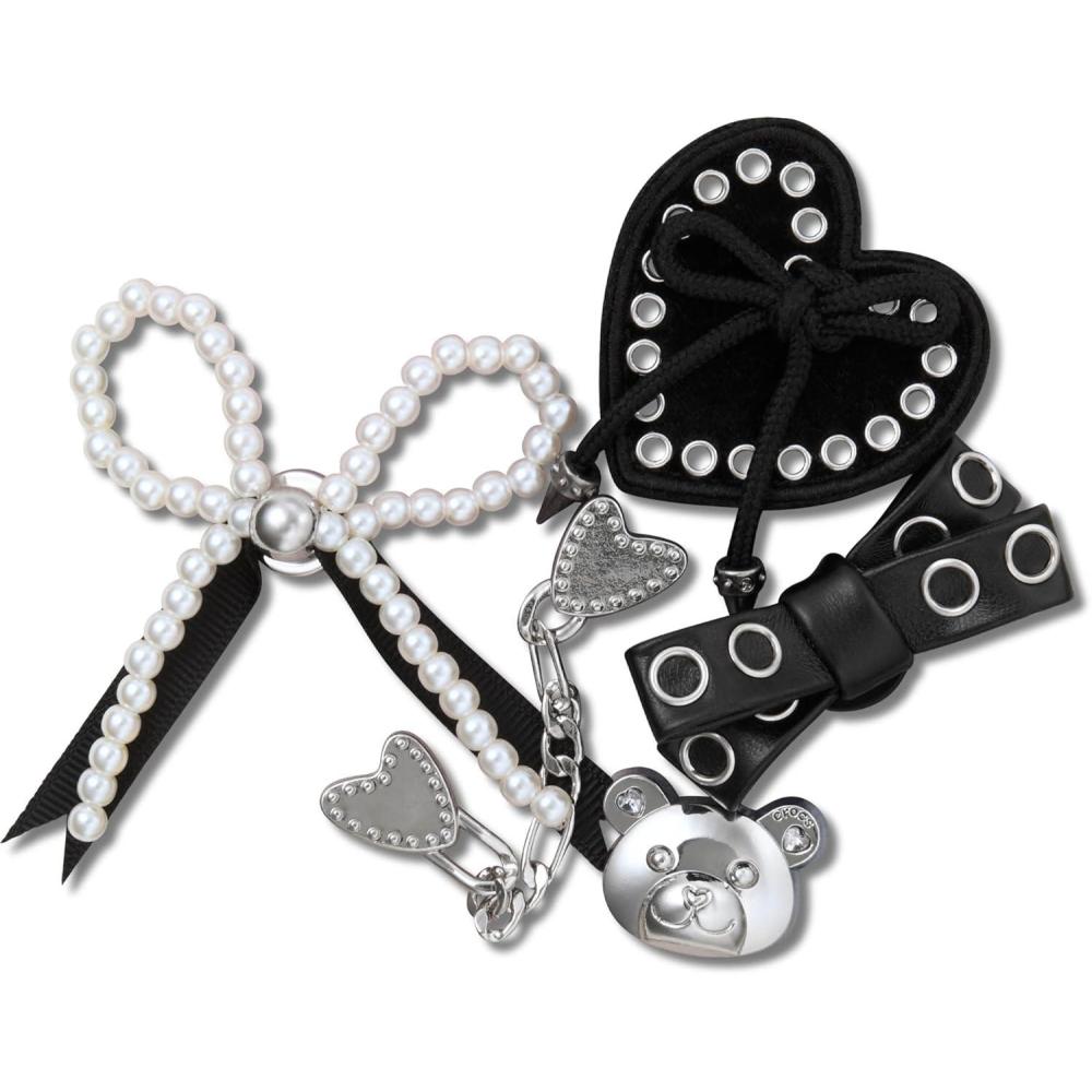image:imageCrocs Jibbitz Bling amp Jewelry Shoe Charm PacksLuxe Silver