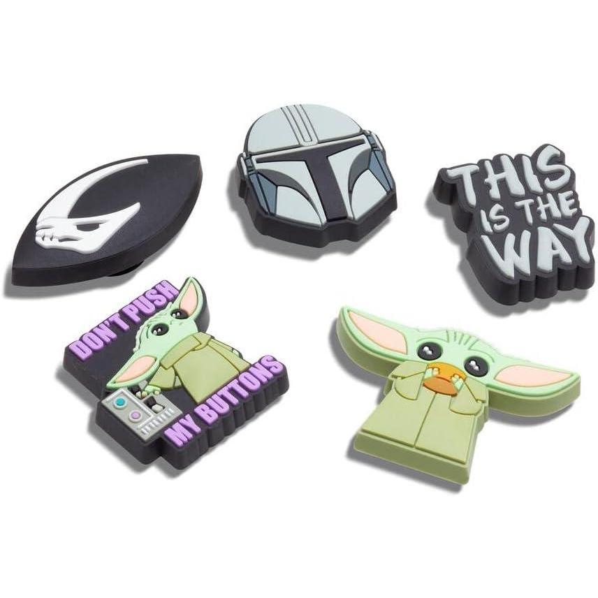 image:imageCrocs Jibbitz Packs for Shoes and Sandals Beautiful Accessory Colorful Charms and Constructed with Synthetic MaterialDisneys The Mandalorian