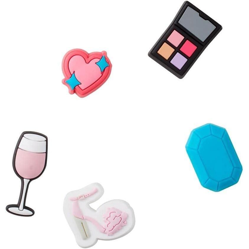 image:imageCrocs Jibbitz Packs for Shoes and Sandals Beautiful Accessory Colorful Charms and Constructed with Synthetic MaterialGirly Girl