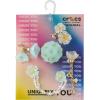 Crocs Jibbitz Flowers Shoe Charm Packs(Blue Dainty Floral)
