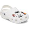 Crocs Jibbitz Packs for Shoes, and Sandals – Beautiful Accessory, Colorful Charms, and Constructed with Synthetic Material(Football Star)