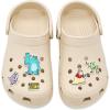 Crocs Jibbitz Packs for Shoes, and Sandals – Beautiful Accessory, Colorful Charms, and Constructed with Synthetic Material(Monsters Inc 5 Pck)