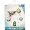 Crocs Jibbitz Packs for Shoes, and Sandals – Beautiful Accessory, Colorful Charms, and Constructed with Synthetic Material(Outer Space)