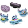 Crocs Jibbitz Packs for Shoes, and Sandals – Beautiful Accessory, Colorful Charms, and Constructed with Synthetic Material(Stitch Tropical)