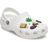 Crocs Jibbitz Packs for Shoes, and Sandals – Beautiful Accessory, Colorful Charms, and Constructed with Synthetic Material(Super Chill)
