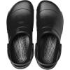 Crocs Unisex-Adult Bistro Work Clogs | Enclosed Toe | Slip Resistant | All Day Comfort(Black)