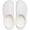 Crocs Unisex-Adult Bistro Work Clogs | Enclosed Toe | Slip Resistant | All Day Comfort(White)