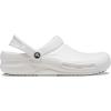 Crocs Unisex-Adult Bistro Work Clogs | Enclosed Toe | Slip Resistant | All Day Comfort(White)