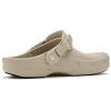 Crocs Unisex-Adult Classic Work Clogs, Slip Resistant Shoes(Meteor)