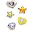 Crocs Jibbitz Bling & Jewelry Shoe Charm Packs(Meta Stars and Hearts)