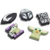 Crocs Jibbitz Packs for Shoes, and Sandals – Beautiful Accessory, Colorful Charms, and Constructed with Synthetic Material(Disney’s The Mandalorian)