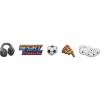 Crocs Jibbitz Packs for Shoes, and Sandals – Beautiful Accessory, Colorful Charms, and Constructed with Synthetic Material(Sport Life)